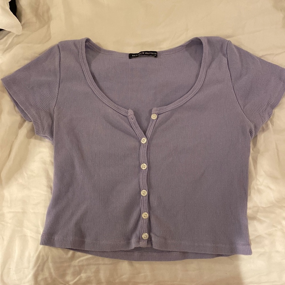 Brandy Melville button tee